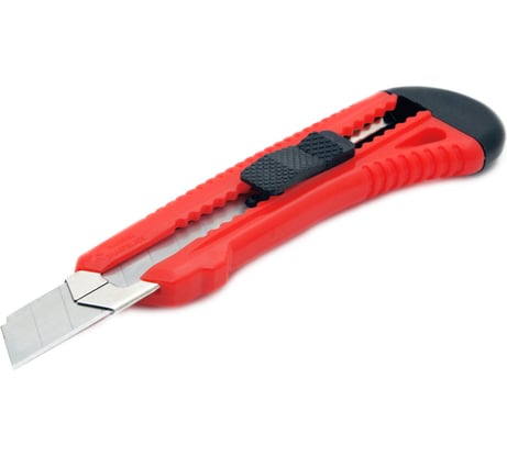 Нож Vira сегментированное лезвие, усиленный Push lock 18 мм 831302