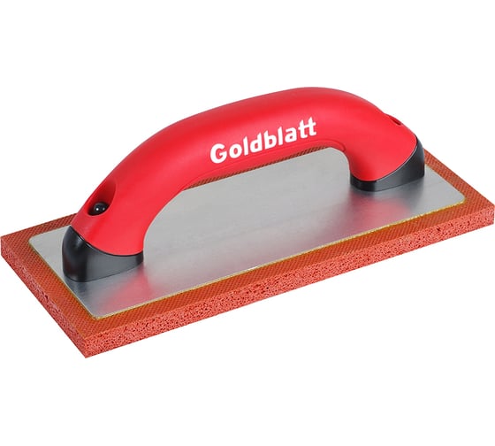 Тёрка с резиновой губкой Goldblatt 229x102 мм (кратность упаковки 6 шт) G06965 1