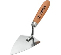 Штукатурный мастерок 140 x 80 мм (нержавеющая сталь) TOPEX 13A815