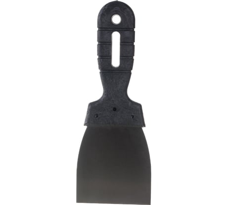 Шпательная лопатка Gigant 80 мм из нержавеющей стали с пластиковой ручкой SPT 006 (Россия)