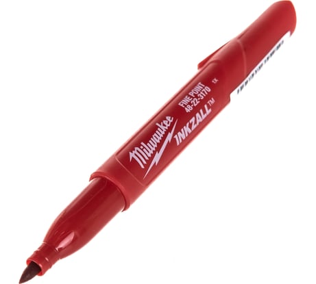 Маркер (красный, для стройплощадки, тонкий) Milwaukee INKZALL 48223170