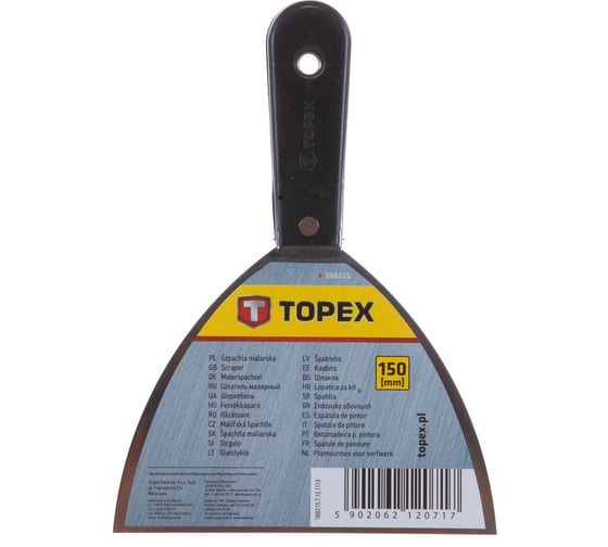 Малярный шпатель 150 мм TOPEX 18B215