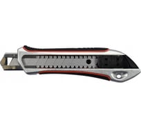 Нож для ремонтных работ YATO 18 мм, серебристо-черная ручка YT-75121