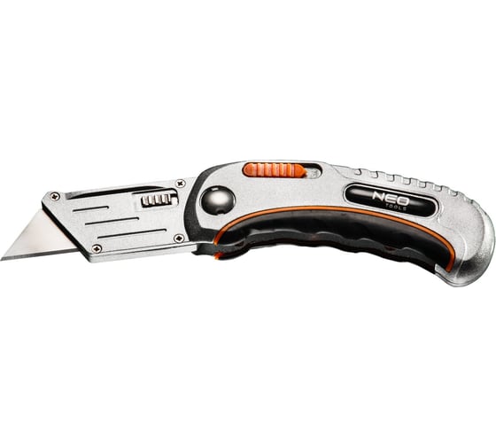 Нож с трапециевидным лезвием NEO Tools 63-711 1