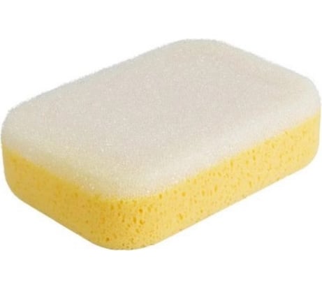 Профессиональная губка премиум-класса Goldblatt двухсторонняя, 190х140х50 мм G02089