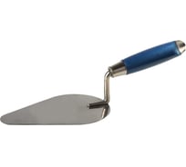 Нержавеющая кельма с деревянной рукояткой 160 мм КЕДР овал 050-2160 26247