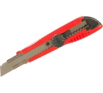 Упрочненный пистолетный нож с винтовым фиксатором КЕДР 18 мм уп. 24 шт. 031-0903 25061