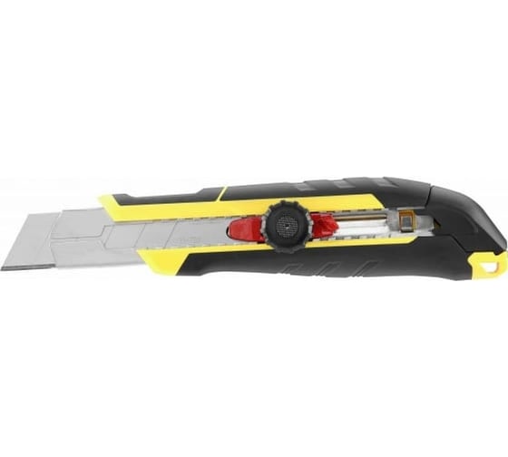 Нож с сегментированным лезвием и винтовым зажимом Stanley FMHT10328-0