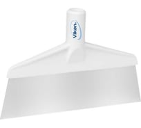 Скребок с рабочей пластиной из нержавейки для столов и полов Vikan 260 мм, белый 29105