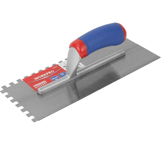 Штукатурная гладилка WORKPRO 3051150 7 мм зубья, 88 мм WP323017