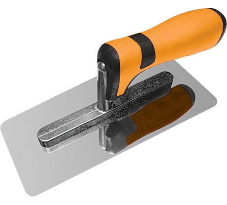 Нержавеющая кельма, 200х80, венецианская форма, 2К ручка MASTER COLOR 30-2020