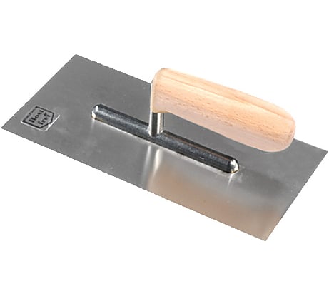 Нержавеющая кельма, деревянная ручка, 270x130 мм MASTER COLOR 30-2015