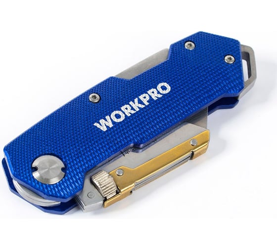 Складной нож с быстрой заменой лезвия WORKPRO W011005