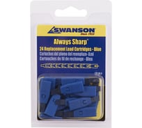 Грифели для карандаша Always Sharp, синие Swanson М00008601