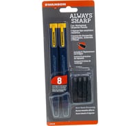 Карандаши Always Sharp, 2 штуки + 8 запасных грифелей Swanson М00008049