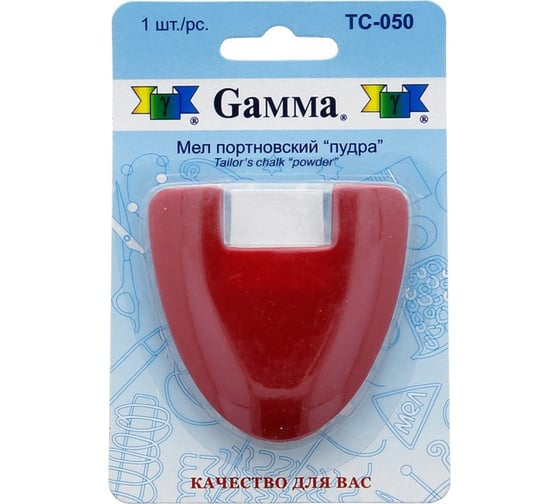 Мел-пудра портновский Gamma белый TC-050 116764 1