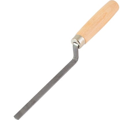 Расшивка, 155x10 мм, углеродистая сталь, деревянная рукоятка РемоКолор 28-4-001