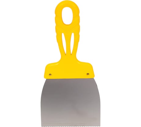 Шпатель JETTOOLS зубчатый нержавеющая сталь 100мм зуб А2 шп100сз--А2