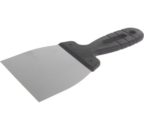 Шпатель нержавеющая cталь, пластиковая рукоятка 100мм Вихрь 73/3/2/18