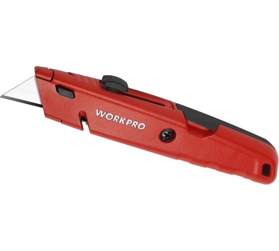 Алюминиевый нож WORKPRO металлический, 5 лезвий WP213009