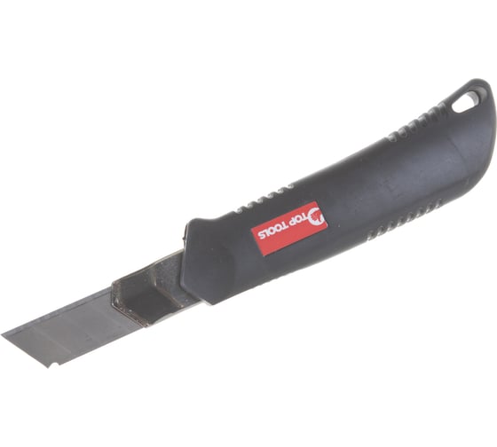 Нож с отламывающимся лезвием, 18 мм Top Tools 17B528