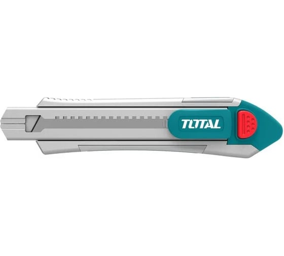 Нож с выдвижным лезвием с алюминиевым корпусом TOTAL TG5121806