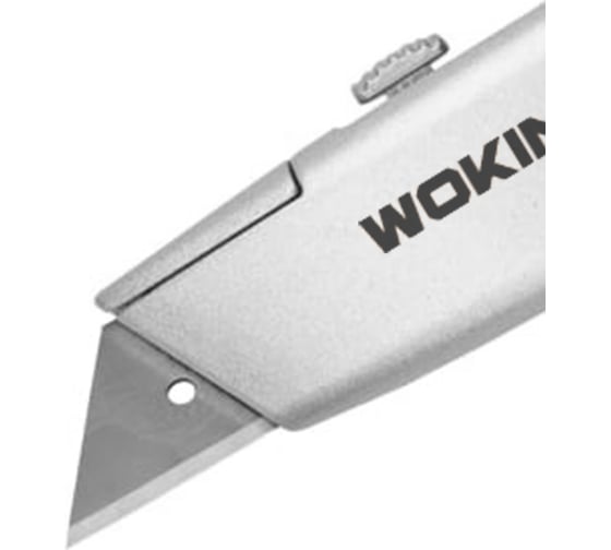 Нож Wokin трапециевидный, алюминиевый корпус, 61x19 мм 1352755