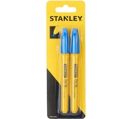 Набор маркеров Stanley синие, 2 шт. STHT81390-0