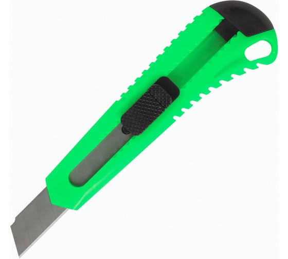 Нож BRAUBERG 18 мм, фиксатор, корпус ассорти, упаковка с европодвесом 230917
