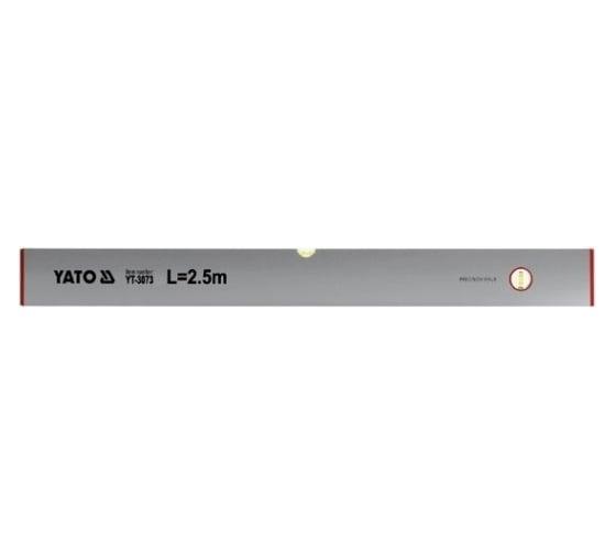 Правило-уровень YATO 2-х глазковый, 2500 мм YT-3073