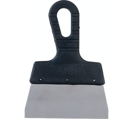 Фасадный шпатель СИБРТЕХ из нержавеющей стали, 150 мм, пластмассовая ручка 85436