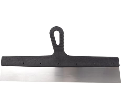 Фасадный шпатель СИБРТЕХ из нержавеющей стали, 450 мм, пластмассовая ручка 85450