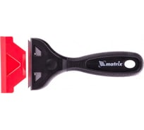 Пластмассовый скребок с трапециевидным сменным лезвием MATRIX 79546