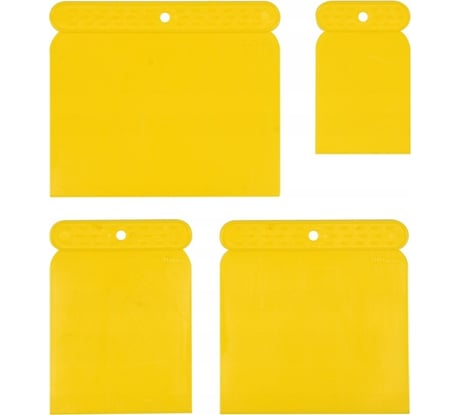 Набор пластиковых шпателей VOREL 4 предмета 05950