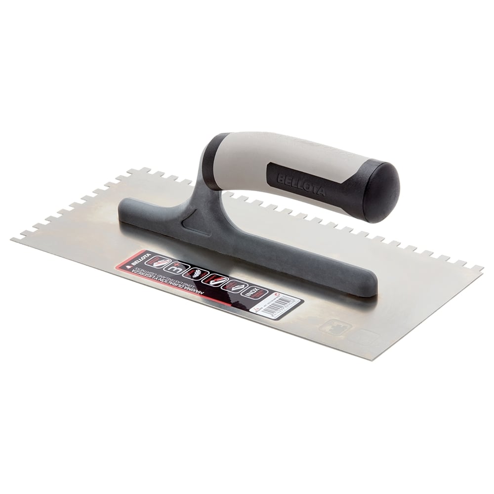 Bellota 5874-10 BIM INOX – Peigne Dents Château Inoxydable, Manche Bi-Matière Ergonomique 280x130 Mm