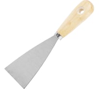 Шпательная лопатка SPARTA из нержавеющей стали, 60 мм, деревянная ручка 852125
