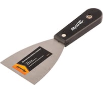 Шпательная лопатка SPARTA стальная, 75 мм, полированная, пластмассовая ручка 852395