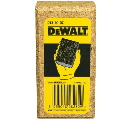 Полировальный брусок 40x60x100 мм DEWALT DT3199