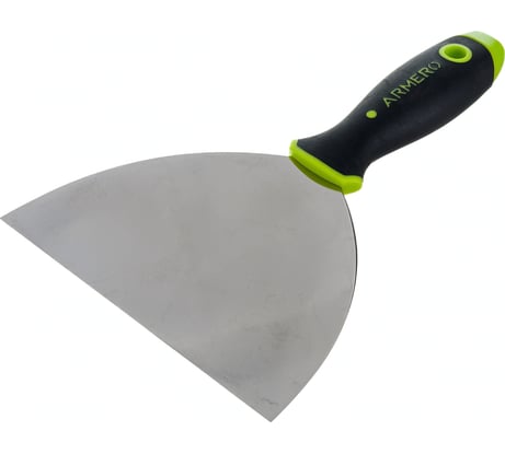 Малярный шпатель жесткий Armero 150мм, нержавеющая сталь A204/150