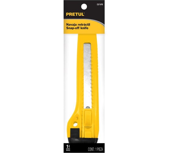 Нож с выдвижным лезвием Truper CUT-6PB 22405