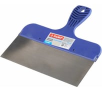 Фасадный широкий нержавеющий шпатель ЗУБР ЭКСПЕРТ 250мм 10076-250