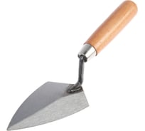 Кельма штукатура ТУНДРА усиленная, деревянная рукоятка, 150 мм 7534436