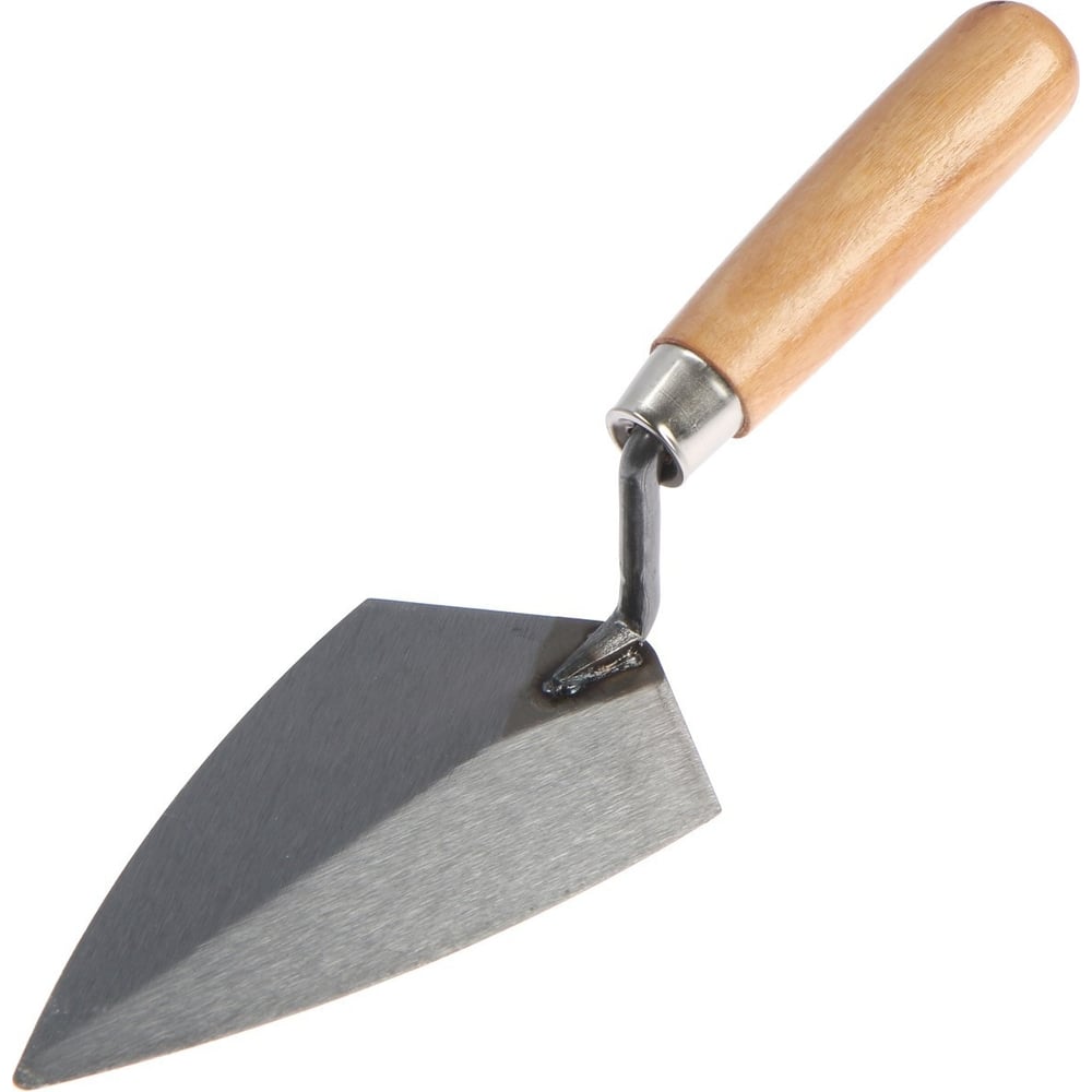 Кельма штукатура ТУНДРА усиленная, деревянная рукоятка, 175 мм 7534437 ...