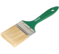 Плоская кисть для всех видов ЛКМ MÖKKE mokke standart 25 мм, пластиковая ручка, смешанная щетина 8503