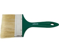 Плоская кисть для всех видов ЛКМ MÖKKE mokke standart 100 мм, пластиковая ручка, смешанная щетина 8508
