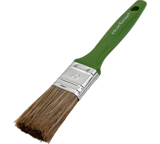 Флейцевая кисть, ПЭТ-кит. щетина, пластиковая лаковая ручка 30мм COLOR EXPERT 81463002