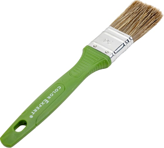 Флейцевая кисть, ПЭТ-кит. щетина, пластиковая лаковая ручка 30мм COLOR EXPERT 81463002