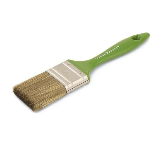Флейцевая кисть, ПЭТ-кит.щетина, пластиковая лаковая ручка 50мм COLOR EXPERT 81465002