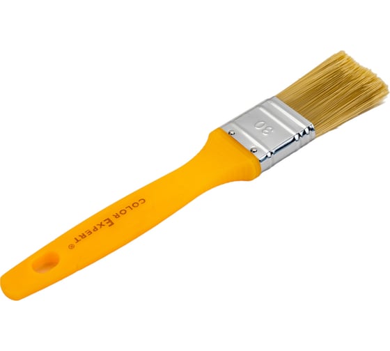Флейцевая кисть, ПЭТ-щетина, пластиковая лаковая ручка 30мм COLOR EXPERT 81433002