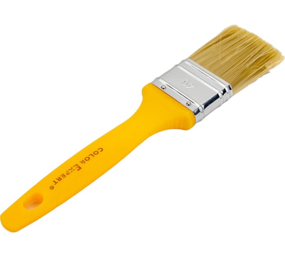 Флейцевая кисть, ПЭТ-щетина, пластиковая лаковая ручка 40мм COLOR EXPERT 81434002